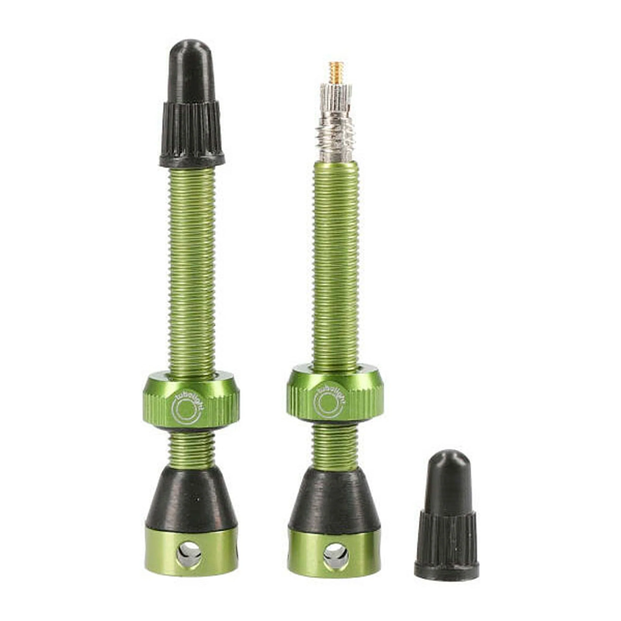 Tubolight Air Valve - 50mm - Green - Pair