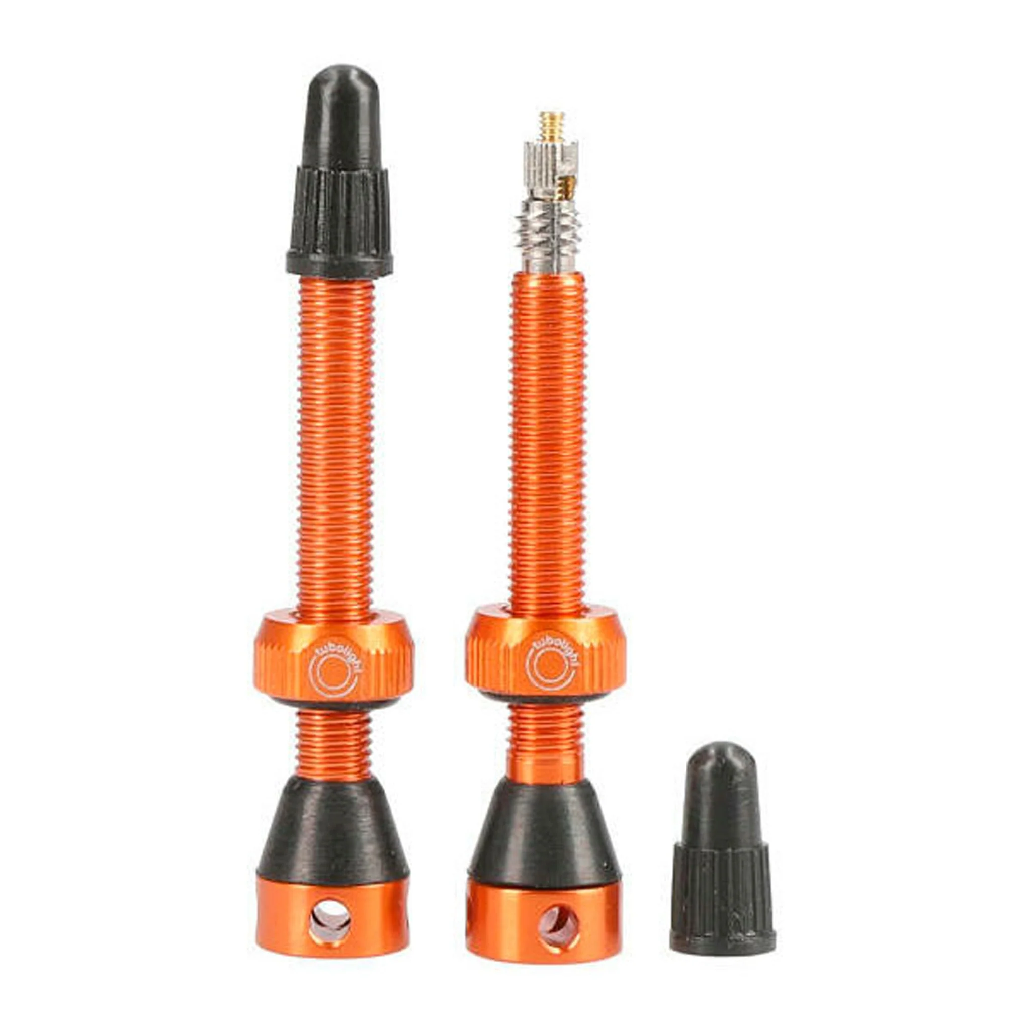 Tubolight Air Valve - 50mm - Orange - Pair