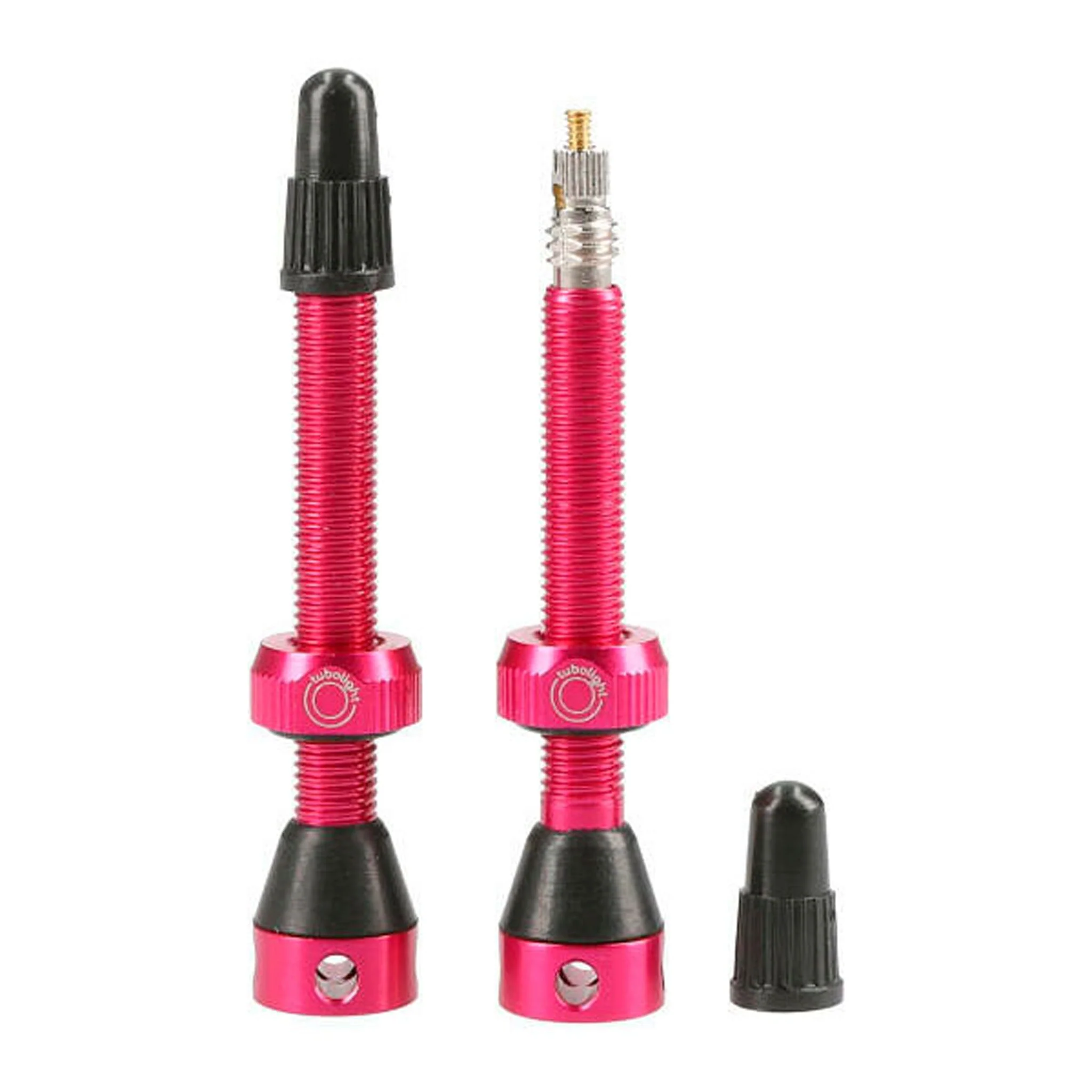Tubolight Air Valve - 50mm - Pink - Pair
