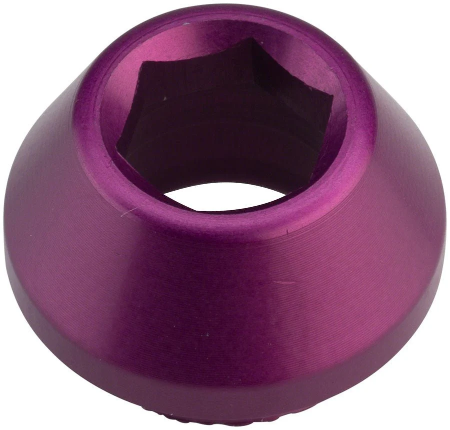 Wolf Tooth 12mm Rear Thru Axle Axle Cap - Purple