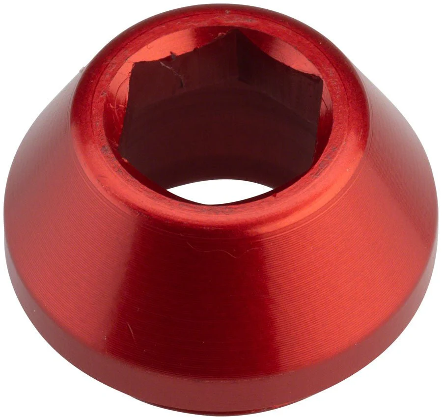 Wolf Tooth 12mm Rear Thru Axle Axle Cap - Red
