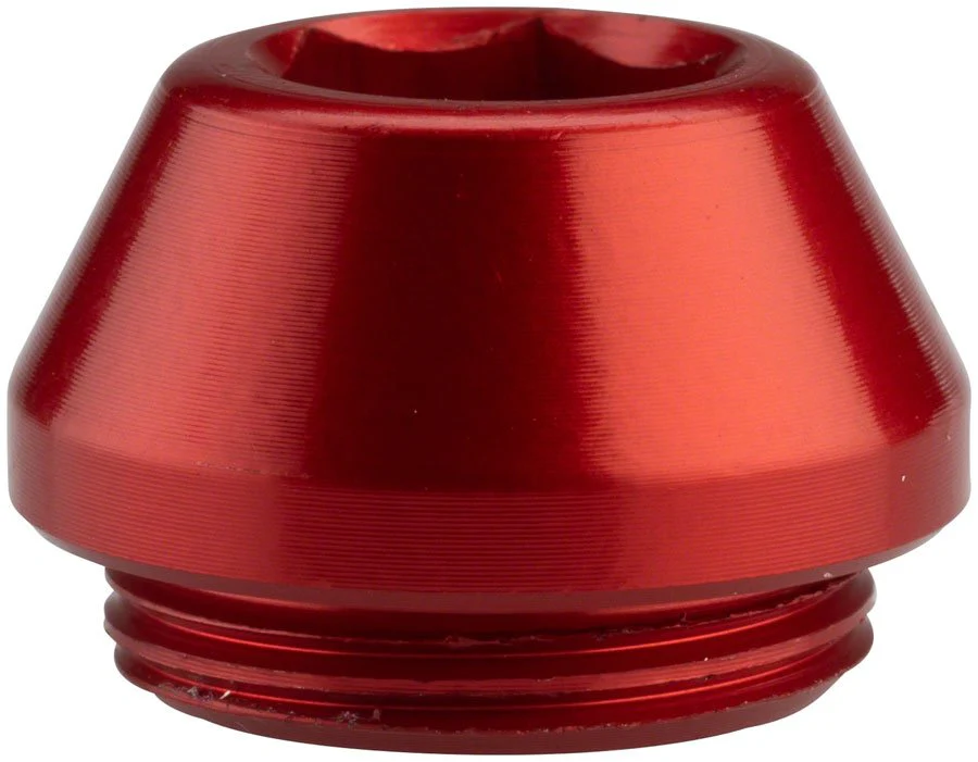 Wolf Tooth 12mm Rear Thru Axle Axle Cap - Red - Image 2