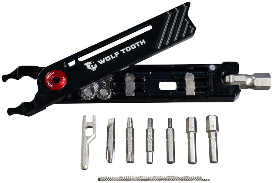 Wolf Tooth 8-Bit Pliers Red Bolt - Image 2