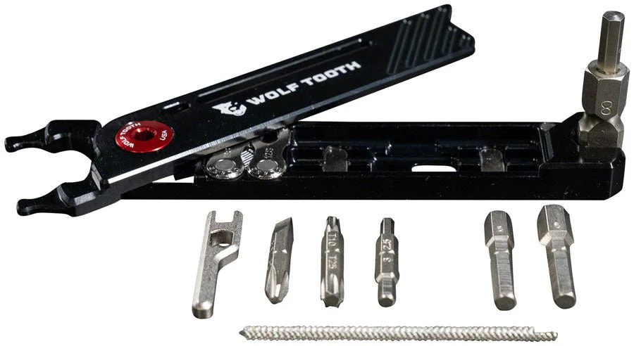 Wolf Tooth 8-Bit Pliers Red Bolt - Image 3