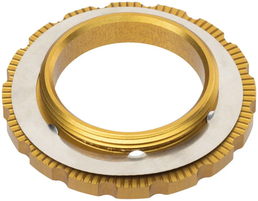 Wolf Tooth CenterLock Rotor Lockring - External Splined Gold - Image 2