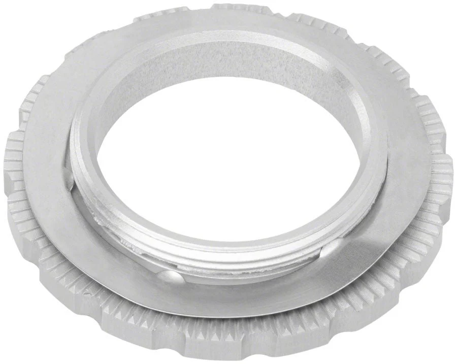 Wolf Tooth CenterLock Rotor Lockring - External Splined Silver - Image 2