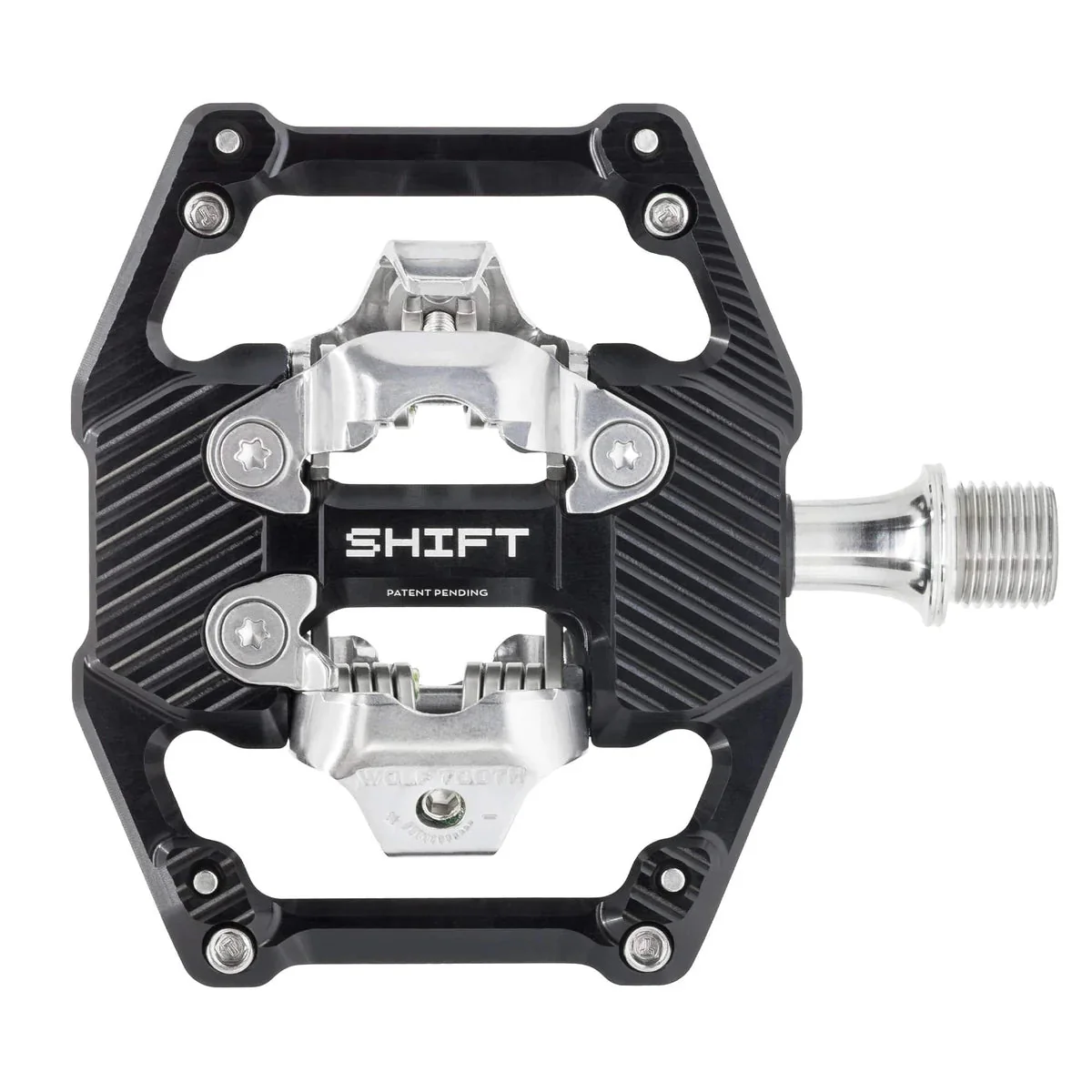 Wolf Tooth SHIFT Downhill Clipless Pedal Black - Image 2