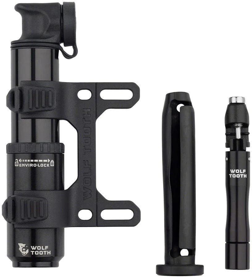 Wolf Tooth Encase Pump w/ Chain Tool and Tire Plug Tool - 40cc