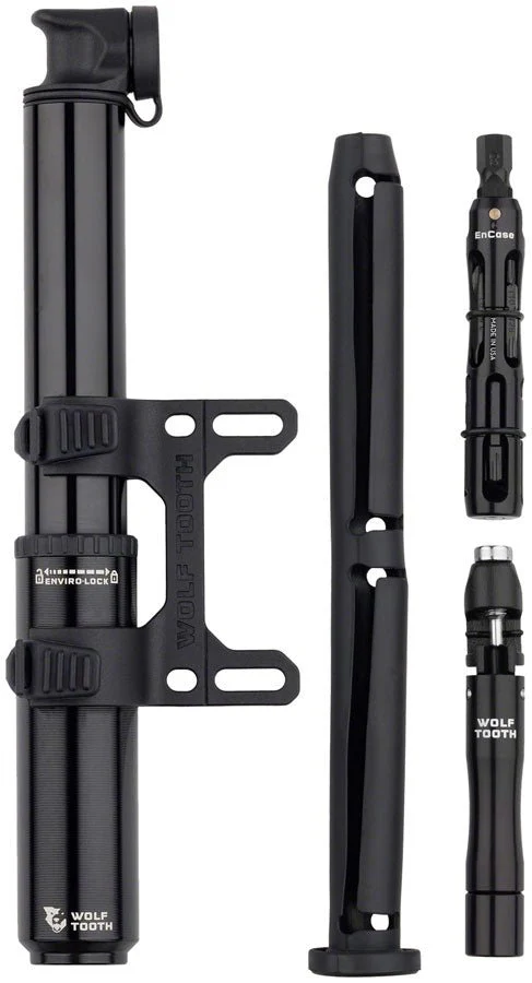 Wolf Tooth Encase Pump w/ Chain Tool and Tire Plug Tool - 85cc