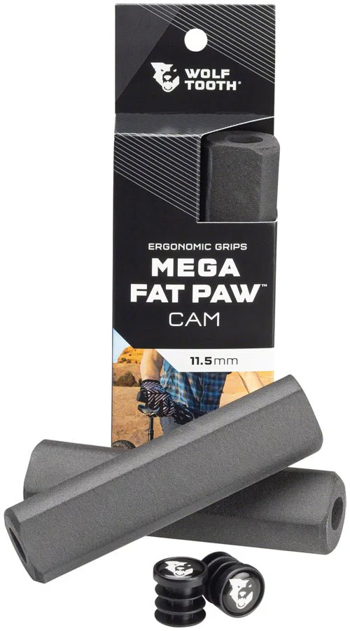 Wolf Tooth Mega Fat Paw Cam Grips - Black - Image 2
