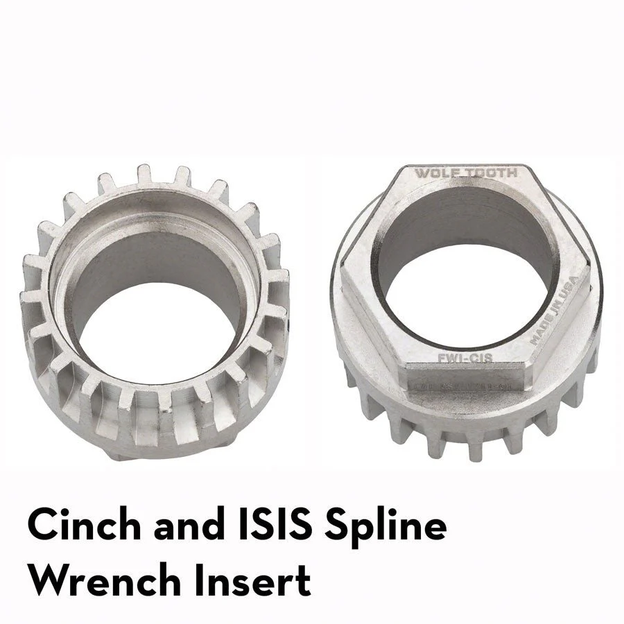 Wolf Tooth Pack Wrench Insert CINCH and ISIS - Image 3