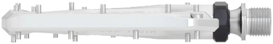 Wolf Tooth Ripsaw Aluminum Pedals - Raw Silver - Image 4