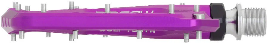 Wolf Tooth Ripsaw Aluminum Pedals - Ultraviolet Purple - Image 4
