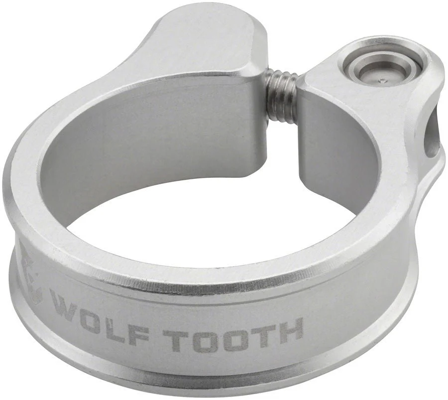 Wolf Tooth Seatpost Clamp 36.4mm Silver
