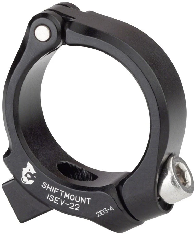 Wolf Tooth ShiftMount Clamp- I-SPEC EV Shifter to 22.2mm Handlebar Clamp