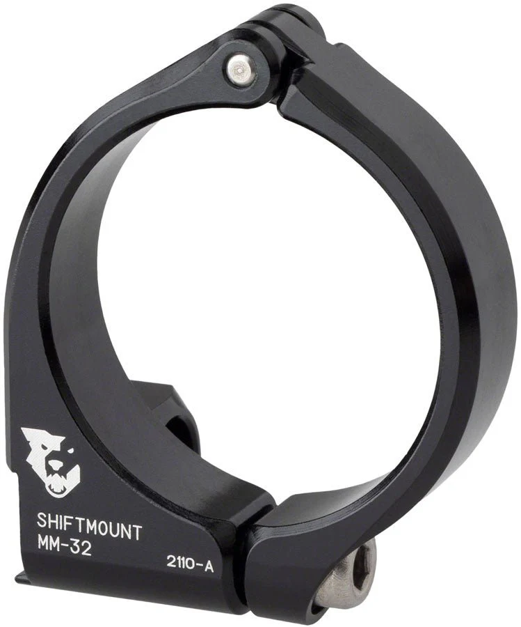 Wolf Tooth ShiftMount Drop Bar Clamp - MatchMaker Shifter to 31.8mm Handlebar Clamp