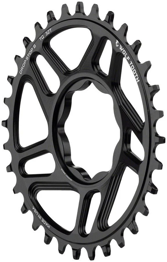 Wolf Tooth Trek TQ Direct Mount Chainring - Drop-Stop B - 30T - Black