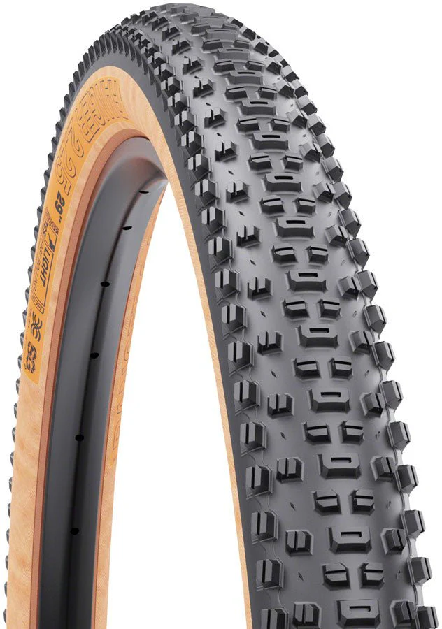 WTB Ranger Tire - 29 x 2.4 - TCS Tubeless Folding - Tanwall - Light/Fast Rolling Dual DNA SG2