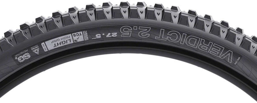 WTB Verdict Tire - 27.5 x 2.5 - TCS Tubeless Folding - Light/High Grip TriTec SG2 - Image 3